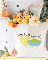 You Guac My World Cotton Canvas Tote Bag by The Cotton & Canvas Co.