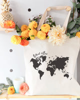 Travel Often Cotton Canvas Tote Bag by The Cotton & Canvas Co.