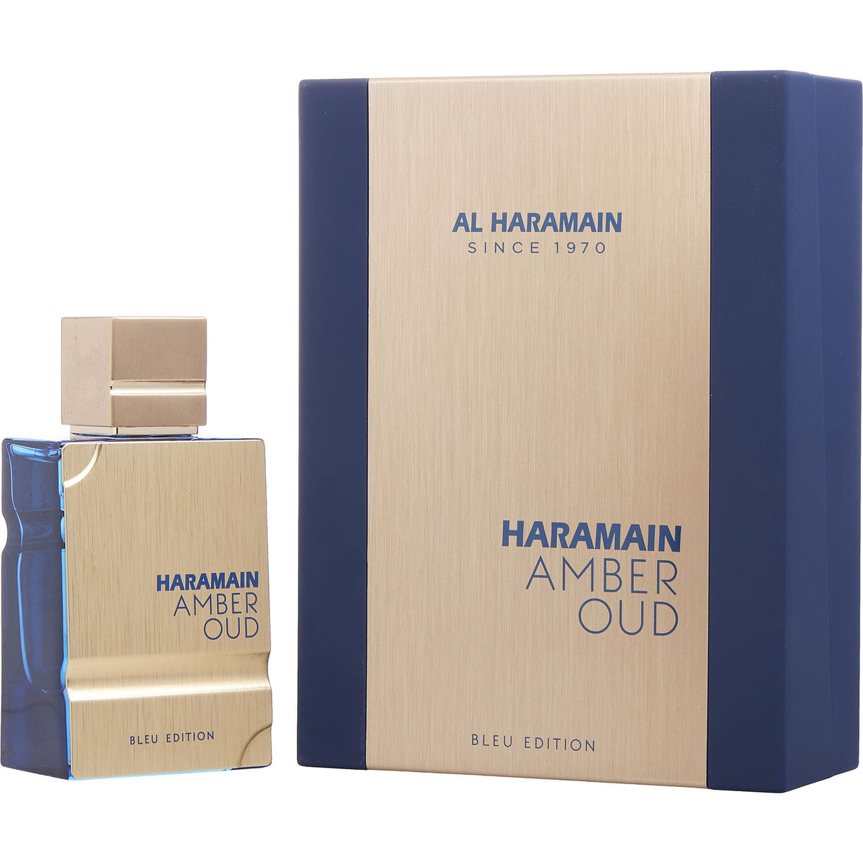 AL HARAMAIN AMBER OUD by Al Haramain - EAU DE PARFUM SPRAY 2 OZ (BLEU EDITION) - Unisex