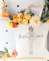 The Future is Female Cotton Canvas Tote Bag by The Cotton & Canvas Co.