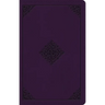ESV Giant Print Personal Size Bible, Red Letter (Trutone, Lavender, Ornament Design)