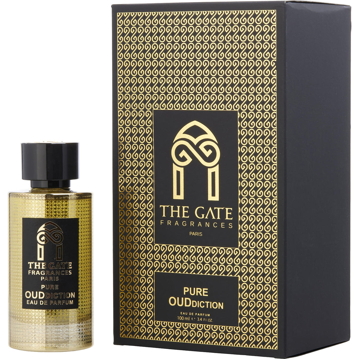 THE GATE FRAGRANCES PARIS PURE OUDDICTION by The Gate Fragrances Paris - EAU DE PARFUM SPRAY 3.4 OZ - Unisex