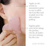 Uplifting Gua Sha Heart by jennypatinkin