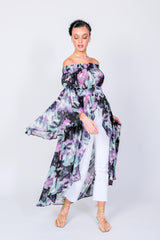 Hendrix Off The Shoulder Duster by LUVMEMORE