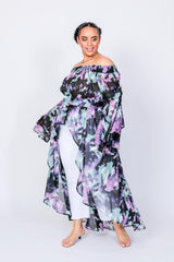 Hendrix Off The Shoulder Duster by LUVMEMORE