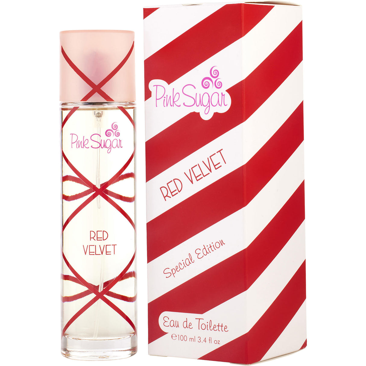 PINK SUGAR RED VELVET by Aquolina - EDT SPRAY 3.4 OZ - Women