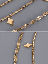 Simple Alloy Geometric Necklaces Accessories by migunica