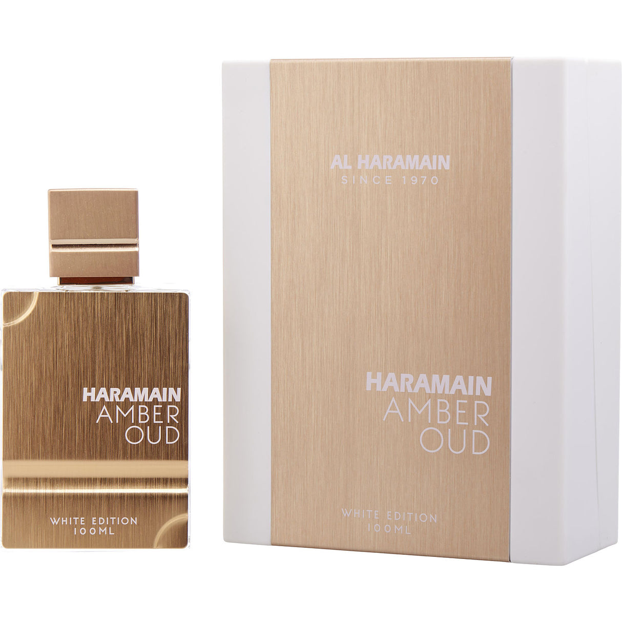 AL HARAMAIN AMBER OUD by Al Haramain - EAU DE PARFUM SPRAY 3.4 OZ (WHITE EDITION) - Unisex