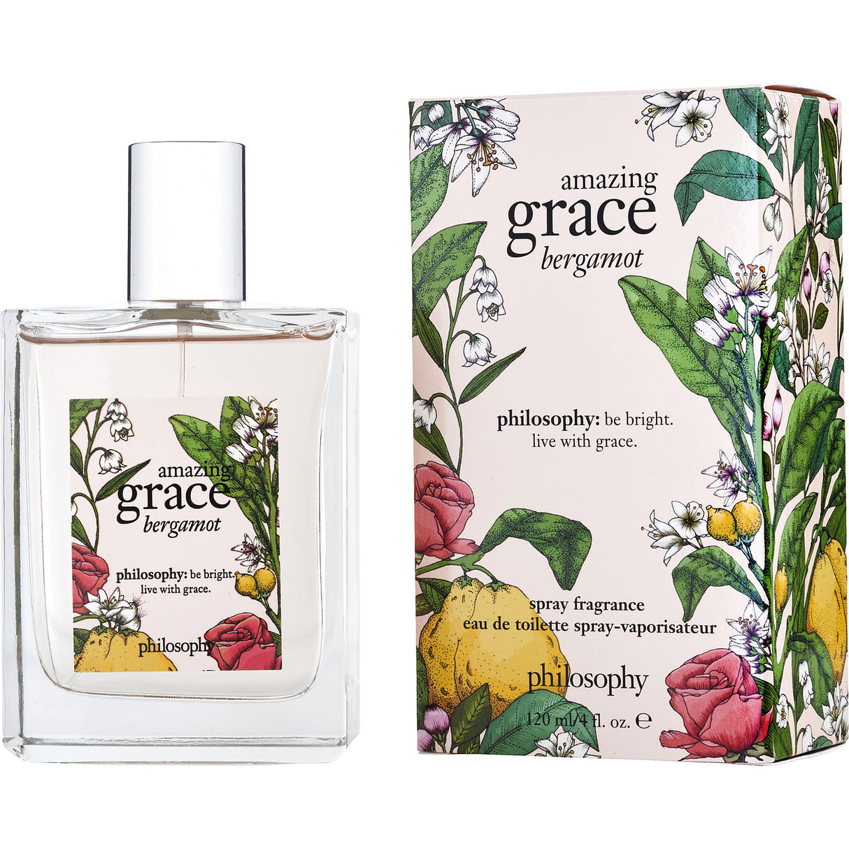 PHILOSOPHY AMAZING GRACE BERGAMOT by Philosophy - EDT SPRAY 4 OZ - Women