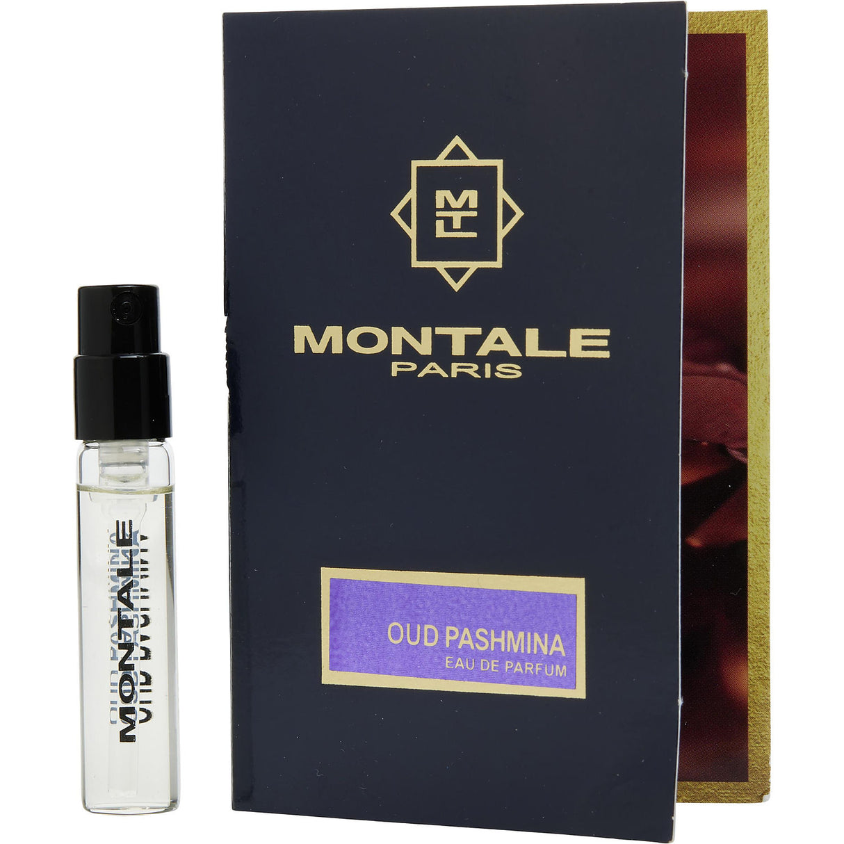 MONTALE PARIS OUD PASHMINA by Montale - EAU DE PARFUM SPRAY VIAL ON CARD - Unisex