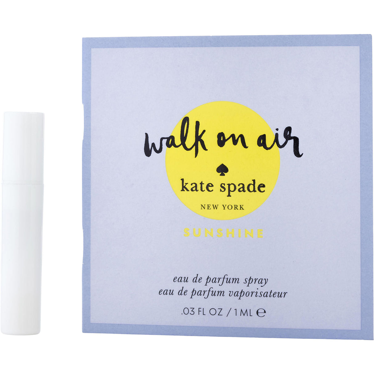 KATE SPADE WALK ON AIR SUNSHINE by Kate Spade - EAU DE PARFUM SPRAY VIAL ON CARD - Women