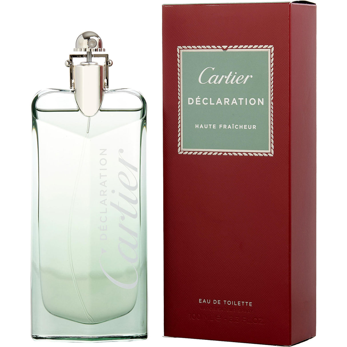 DECLARATION HAUTE FRAICHEUR by Cartier - EDT SPRAY 3.3 OZ - Men