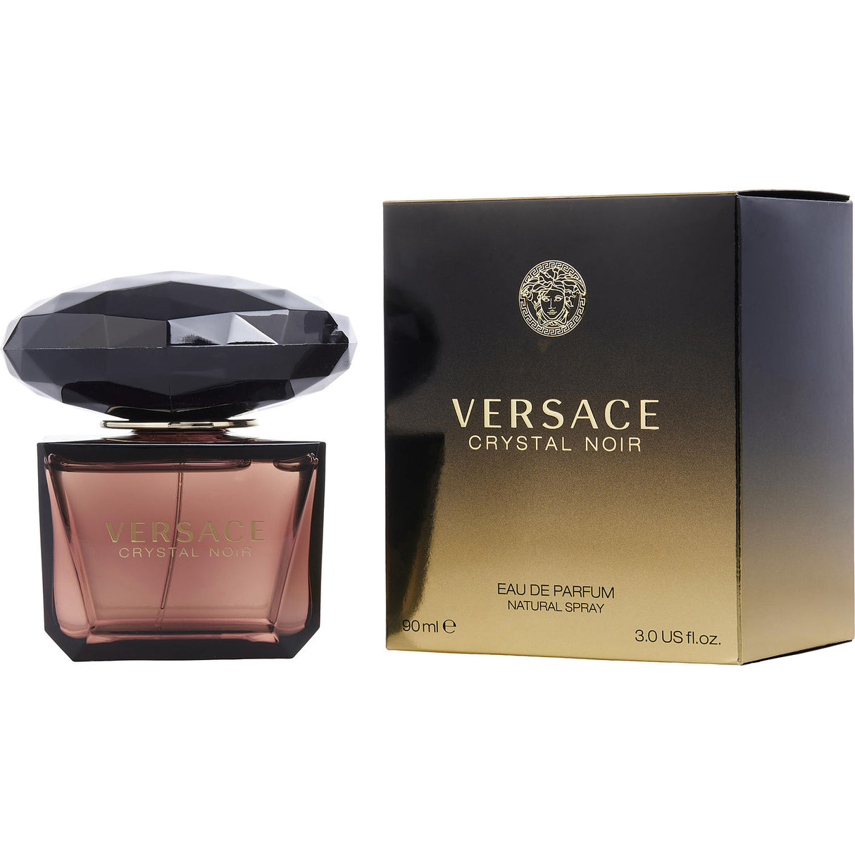 VERSACE CRYSTAL NOIR by Gianni Versace - EAU DE PARFUM SPRAY 3 OZ (NEW PACKAGING) - Women