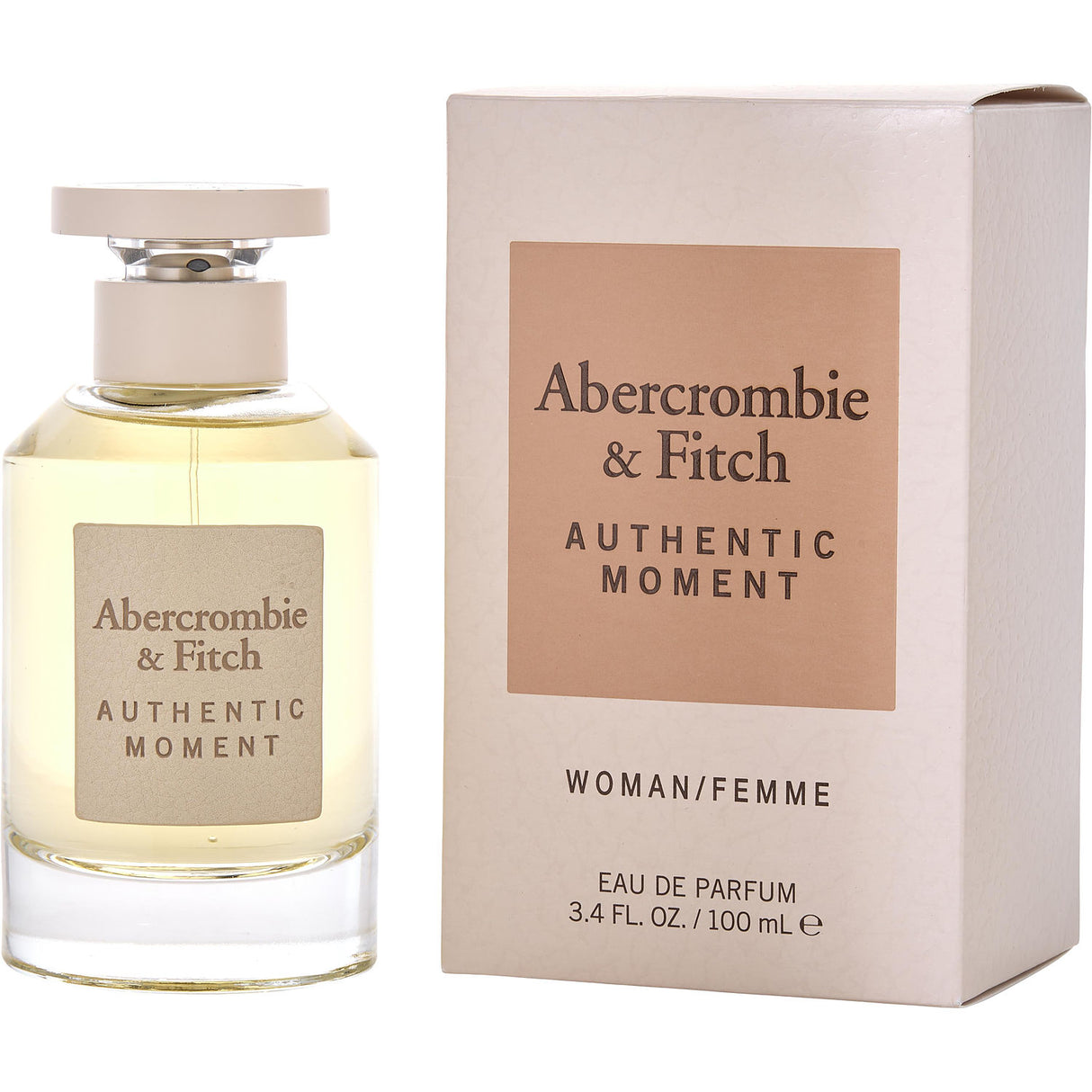 ABERCROMBIE & FITCH AUTHENTIC MOMENT by Abercrombie & Fitch - EAU DE PARFUM SPRAY 3.4 OZ - Women