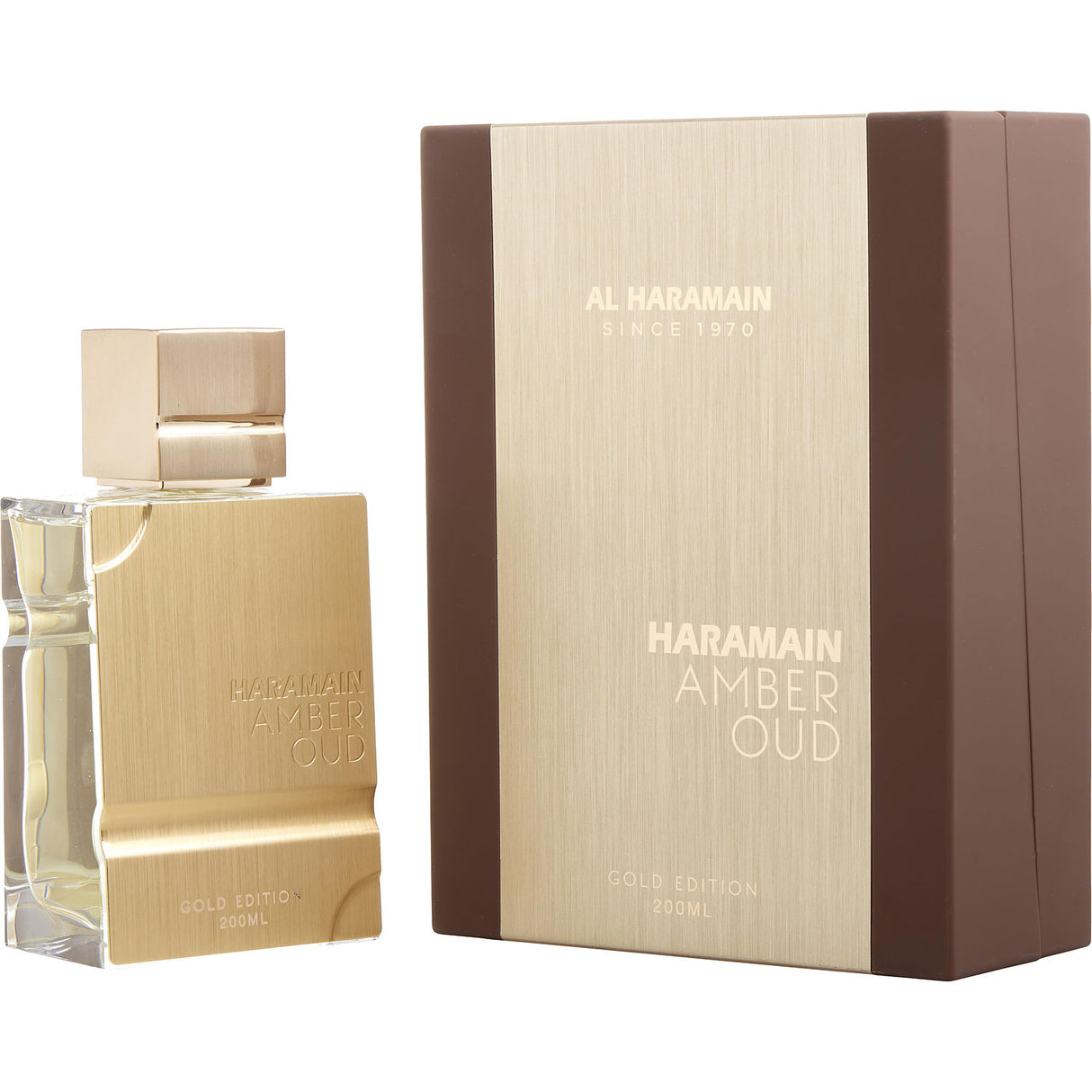 AL HARAMAIN AMBER OUD by Al Haramain - EAU DE PARFUM SPRAY 6.7 OZ (GOLD EDITION) - Unisex