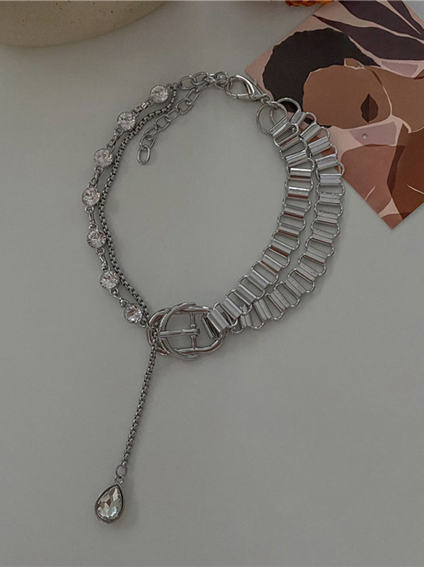 Original Normcore Cool Chains Necklace by migunica