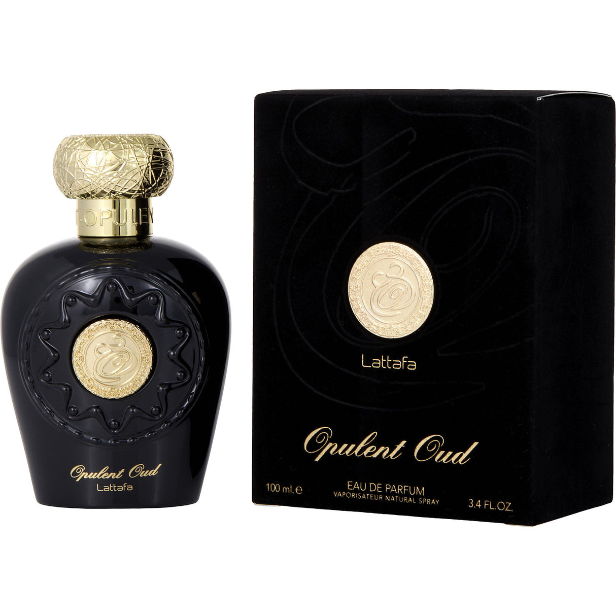 LATTAFA OPULENT OUD by Lattafa - EAU DE PARFUM SPRAY 3.4 OZ - Unisex