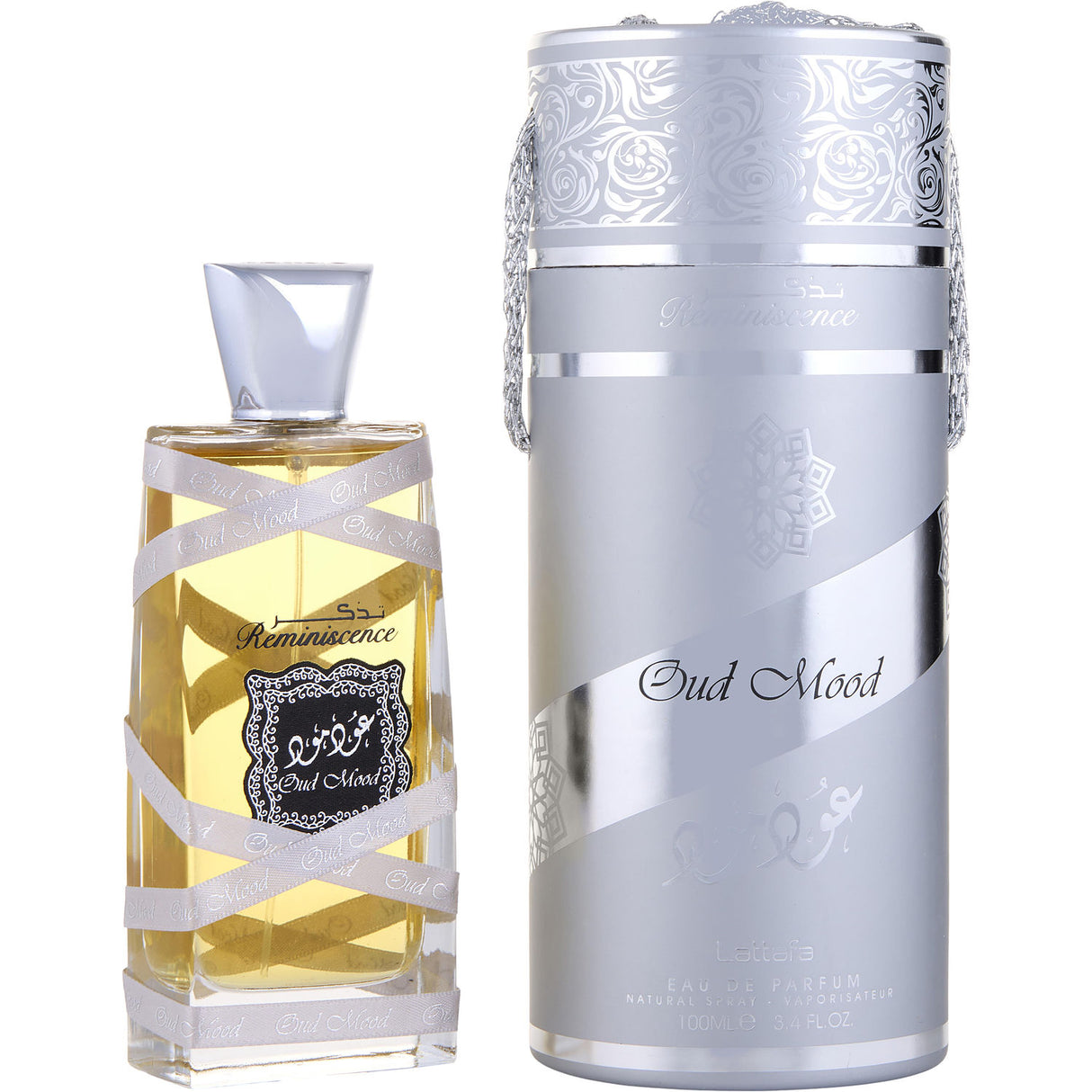 LATTAFA OUD MOOD REMINISCENCE by Lattafa - EAU DE PARFUM SPRAY 3.4 OZ - Unisex