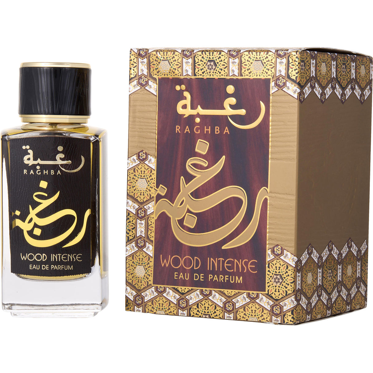 LATTAFA RAGHBA WOOD INTENSE by Lattafa - EAU DE PARFUM SPRAY 3.4 OZ - Unisex