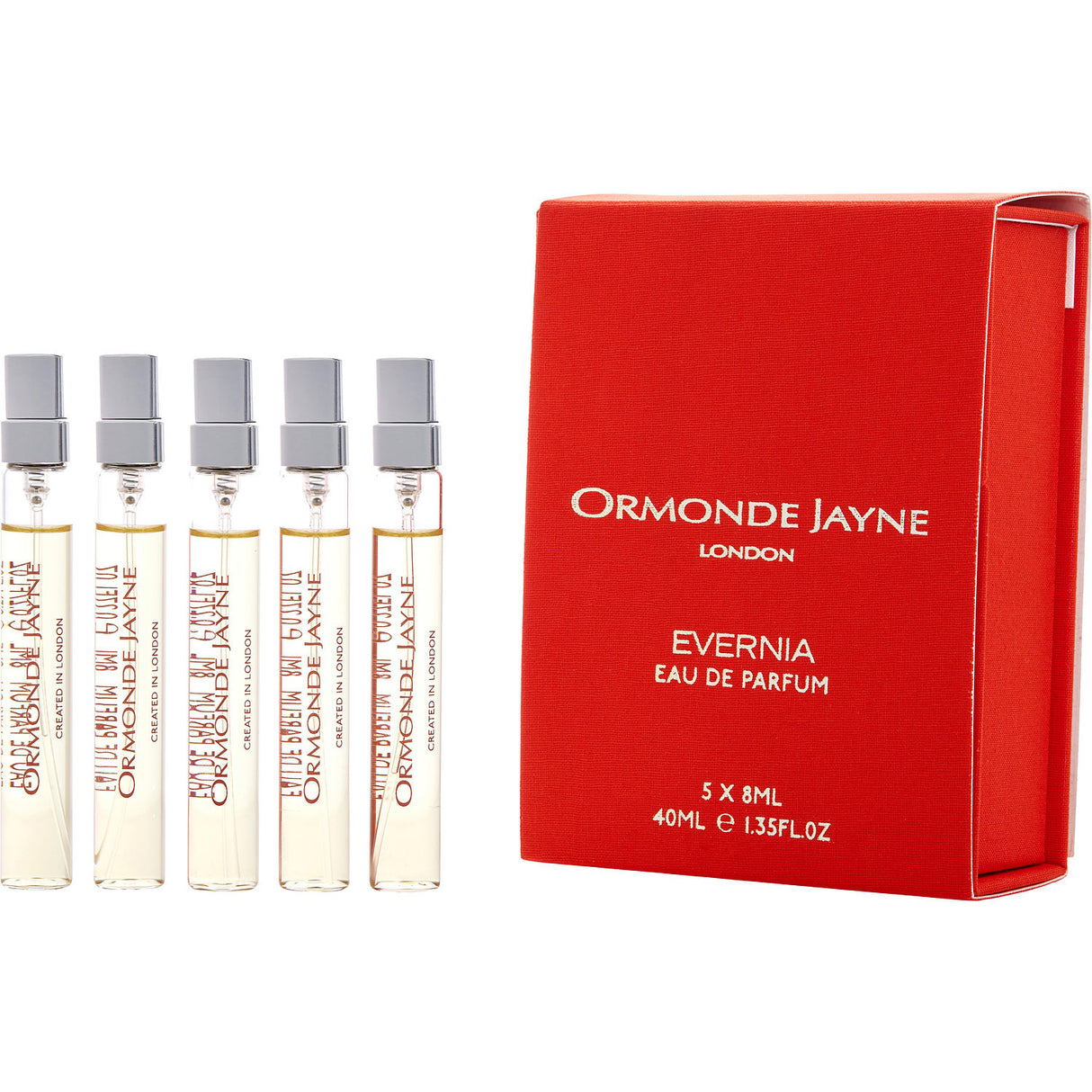 ORMONDE JAYNE EVERNIA by Ormonde Jayne - EAU DE PARFUM TRAVEL SPRAY 0.27 OZ MINI X 5 - Unisex