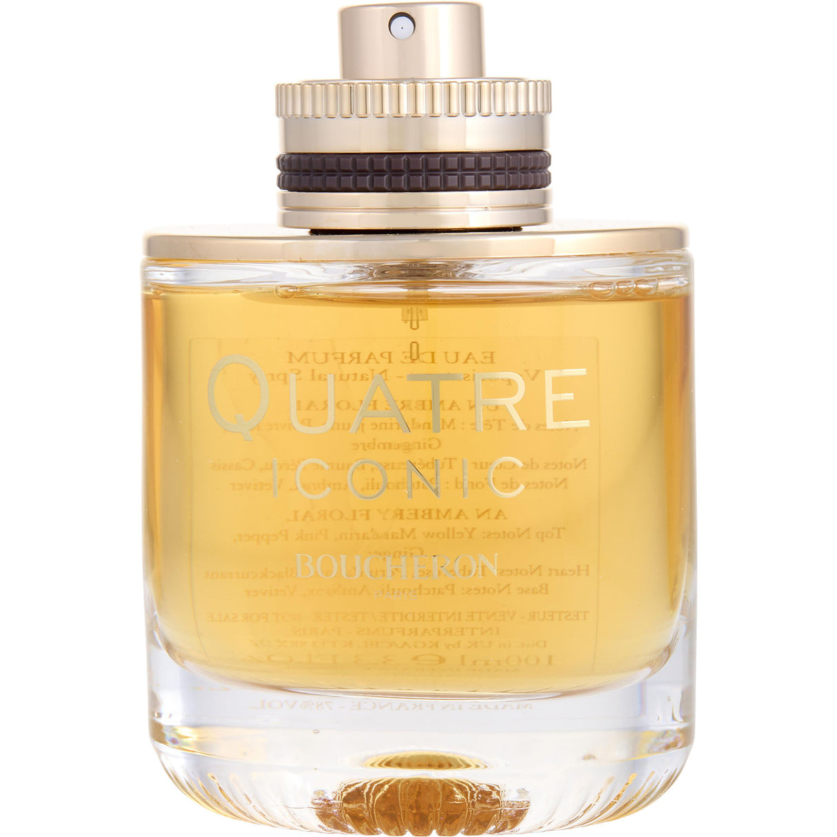 BOUCHERON QUATRE ICONIC by Boucheron - EAU DE PARFUM SPRAY 3.3 OZ  *TESTER - Women