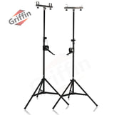 Light Trussing Stands by GRIFFIN - T Adapter DJ Booth Kit & Truss System for Lighting Cans & Speakers - Pro-Audio Stage Platform Hardware Mounting Kit by GeekStands.com