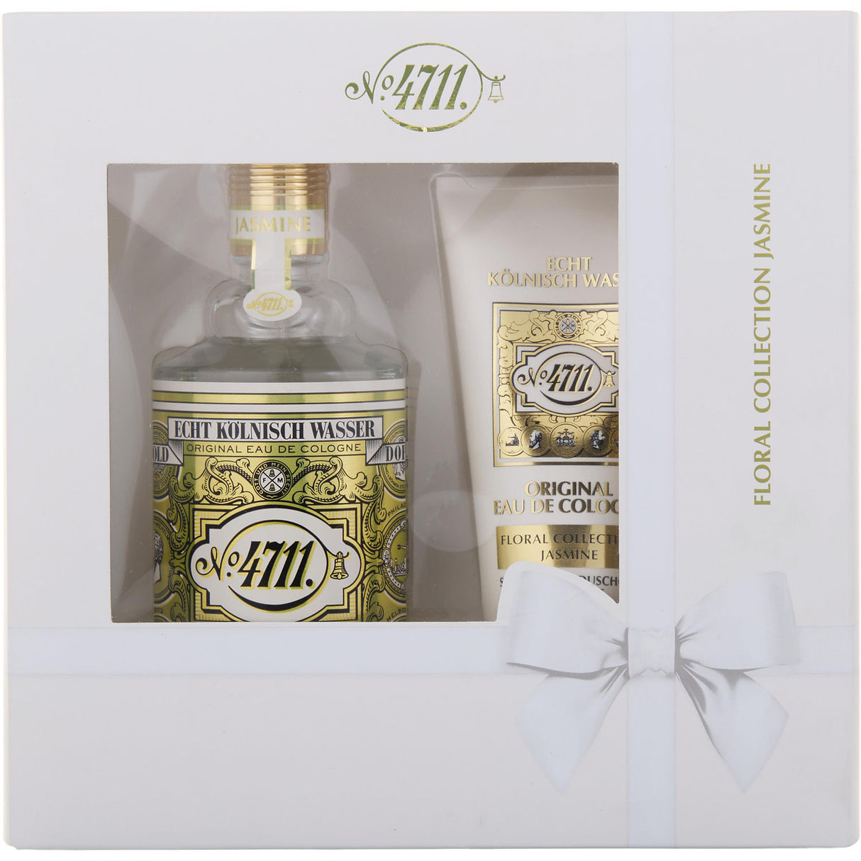 4711 FLORAL COLLECTION by 4711 - JASMINE EAU DE COLOGNE SPRAY 3.4 OZ & SHOWER GEL 1.7 OZ - Unisex