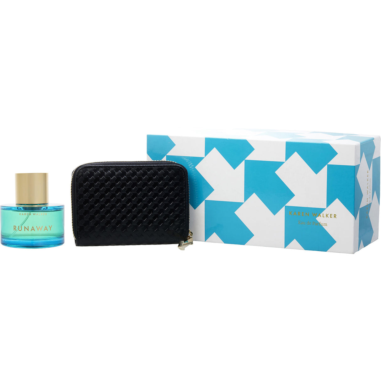 KAREN WALKER RUNAWAY AZURE by Karen Walker - EAU DE PARFUM SPRAY 2 OZ & WALLET - Women