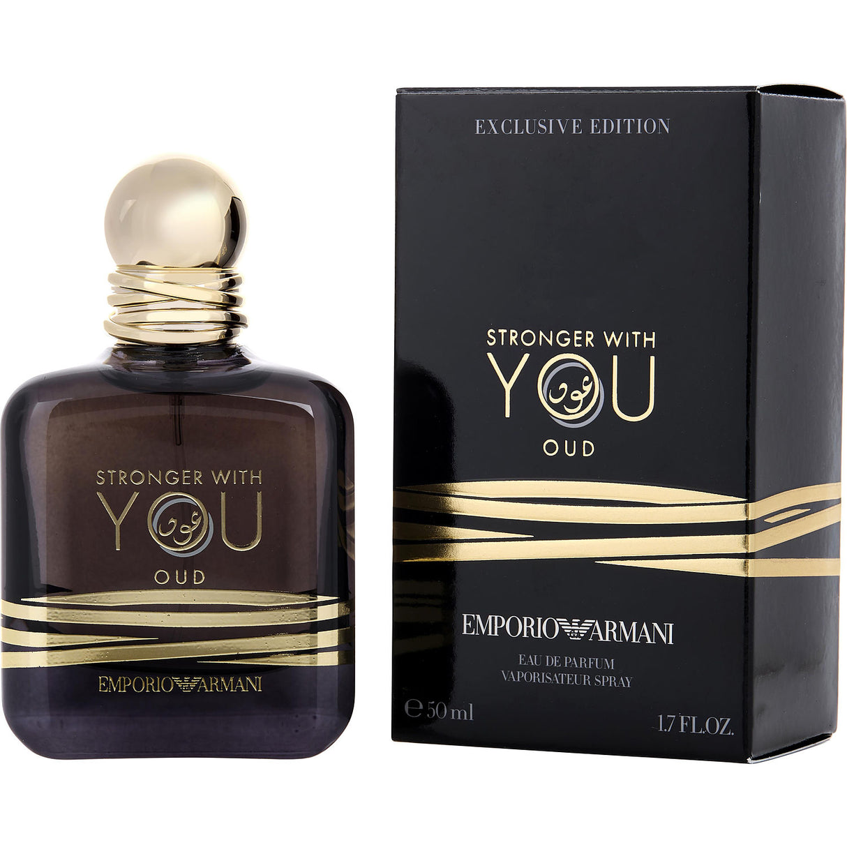 EMPORIO ARMANI STRONGER WITH YOU OUD by Giorgio Armani - EAU DE PARFUM SPRAY 1.7 OZ - Men