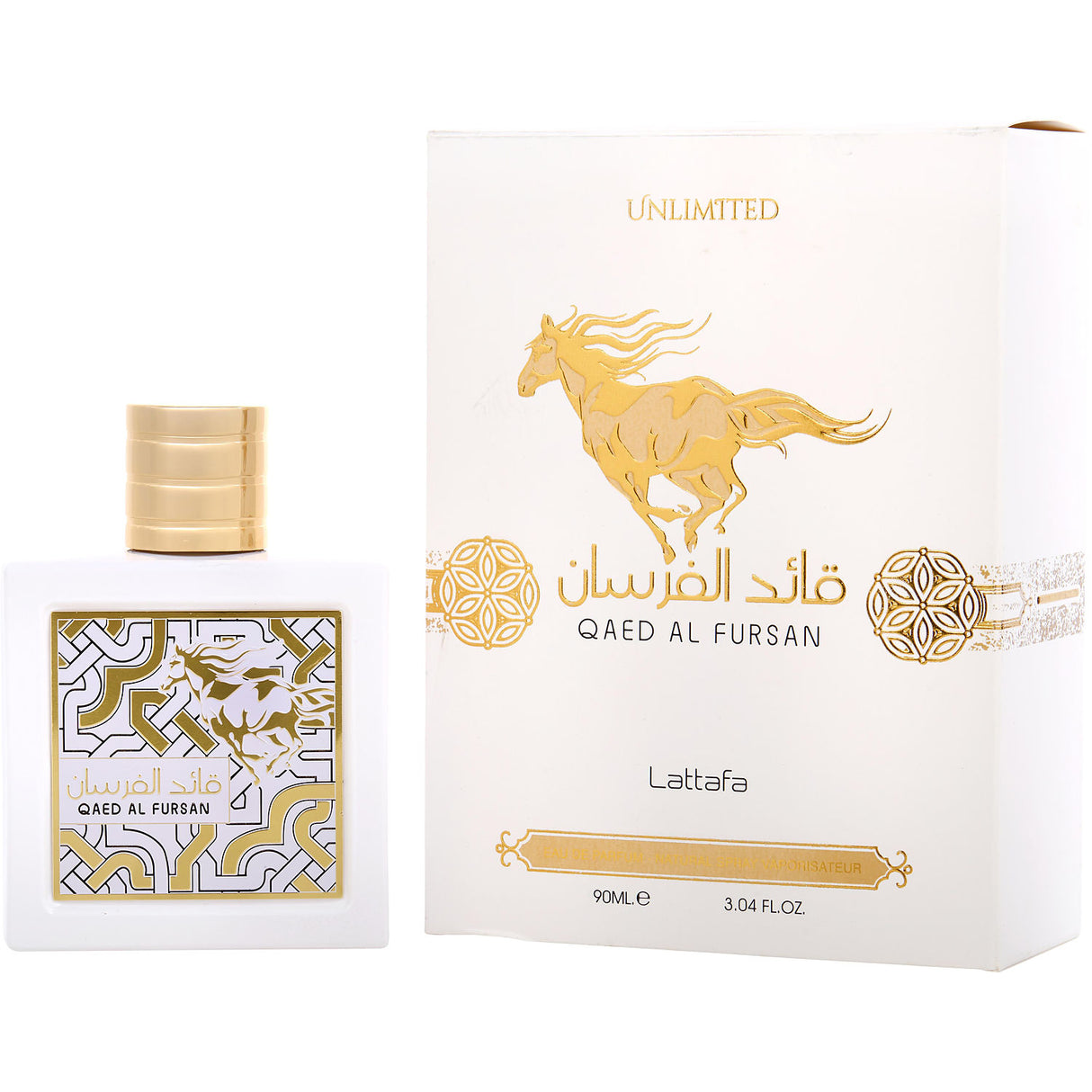 LATTAFA QAED AL FURSAN UNLIMITED by Lattafa - EAU DE PARFUM SPRAY 3 OZ - Unisex