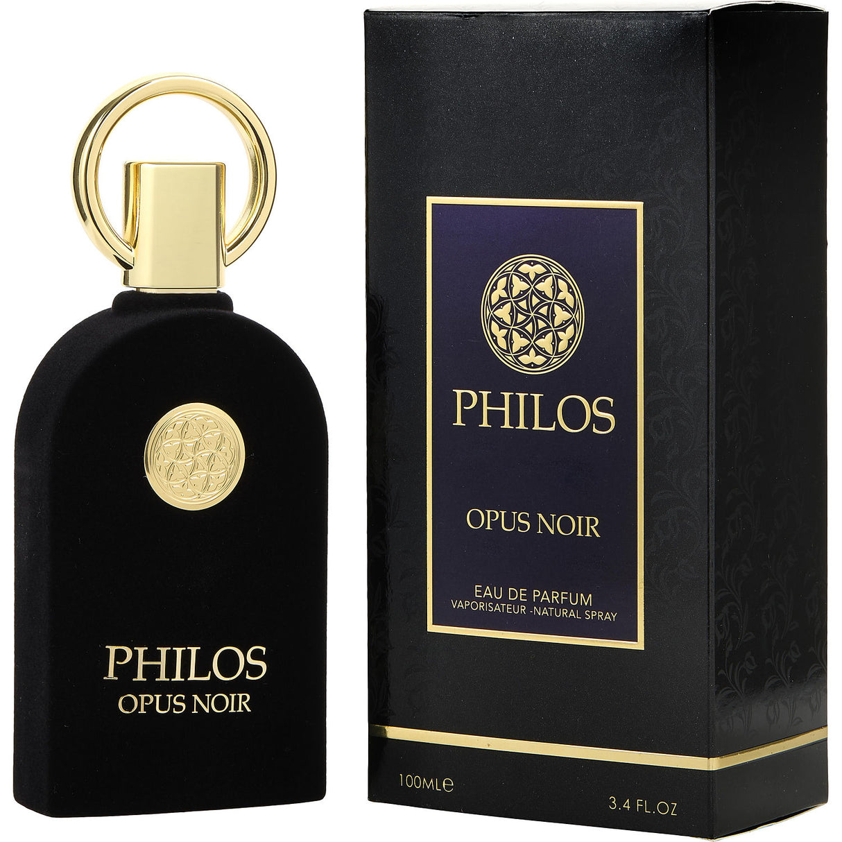 MAISON ALHAMBRA PHILOS OPUS NOIR by Maison Alhambra - EAU DE PARFUM SPRAY 3.4 OZ - Men