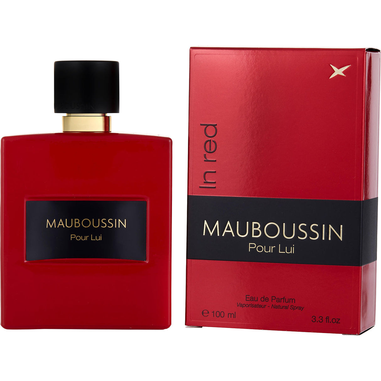 MAUBOUSSIN POUR LUI IN RED by Mauboussin - EAU DE PARFUM SPRAY 3.3 OZ - Men