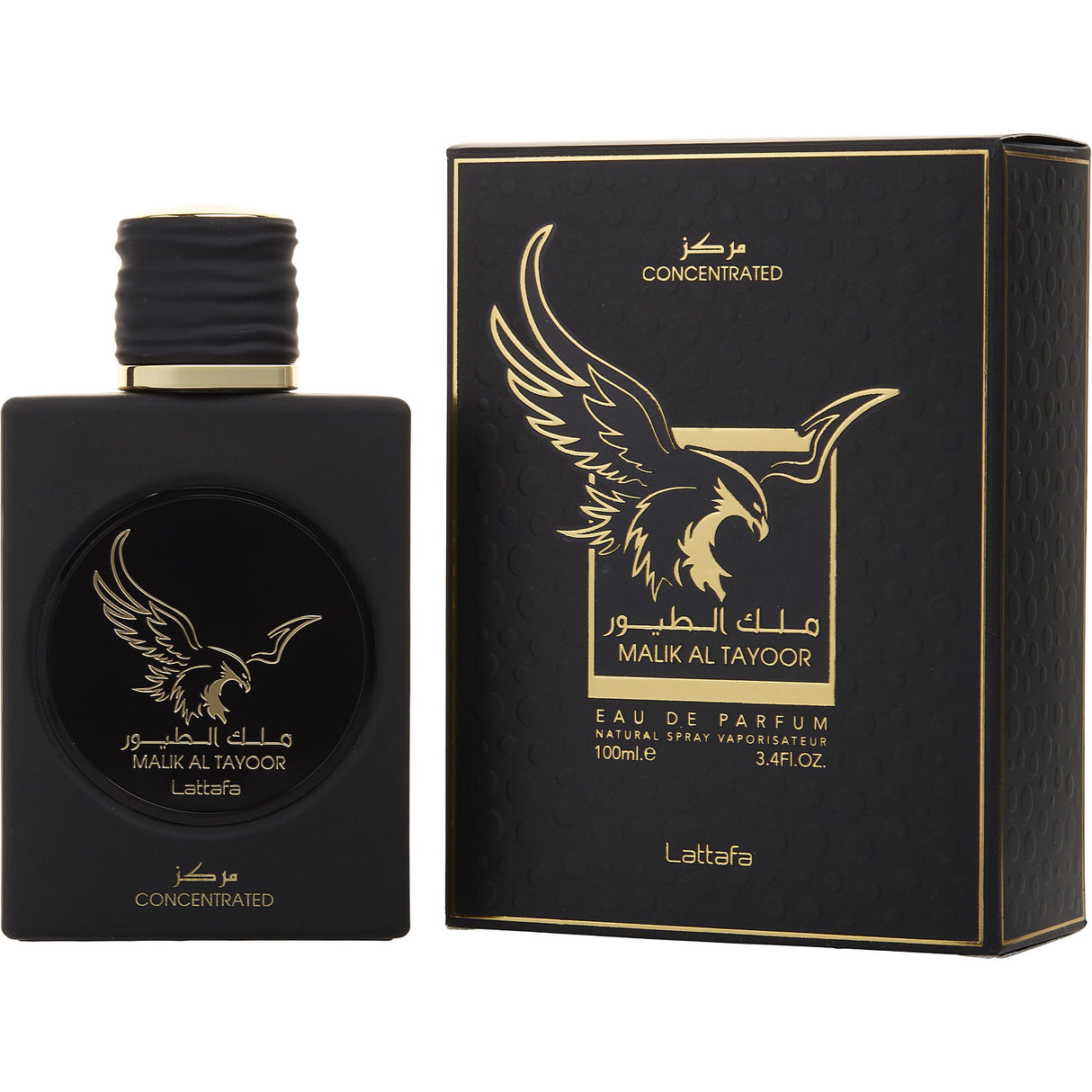 LATTAFA MALIK AL TAYOOR by Lattafa - EAU DE PARFUM CONCENTRATED SPRAY 3.4 OZ - Men