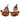 Plush Halloween Gnome with Jack O Lantern (Set of 2)