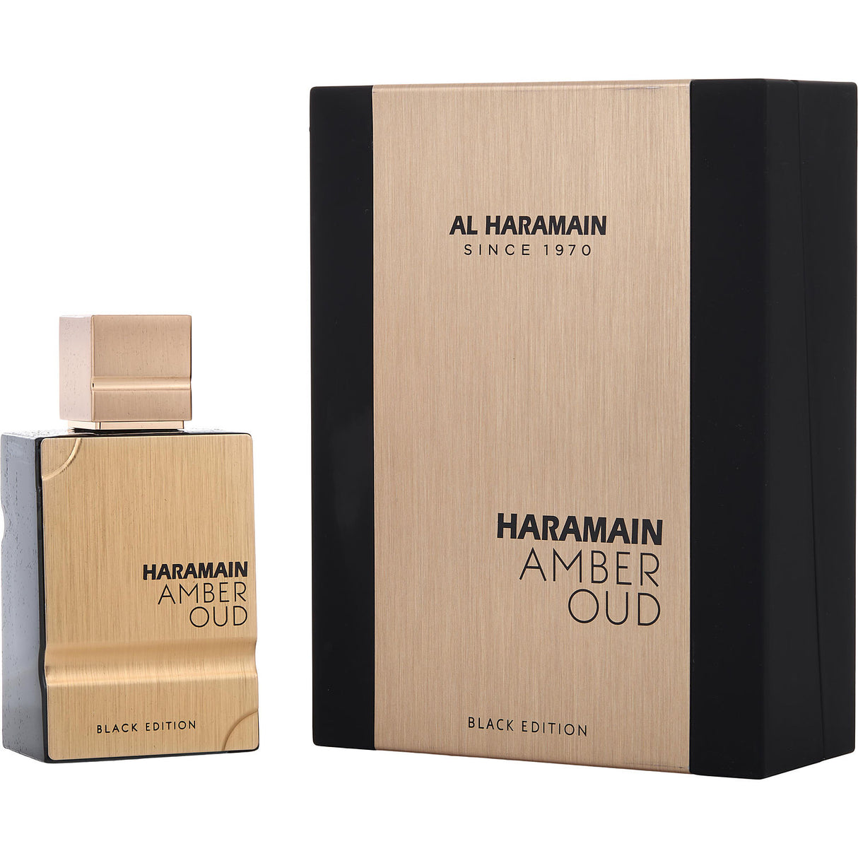 AL HARAMAIN AMBER OUD by Al Haramain - EAU DE PARFUM SPRAY 2 OZ (BLACK EDITION) - Unisex