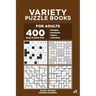 Variety Puzzle Books for Adults - 400 Easy Puzzles 9x9: Straights, Numbricks, Suguru, Calcudoku (Volume 1)