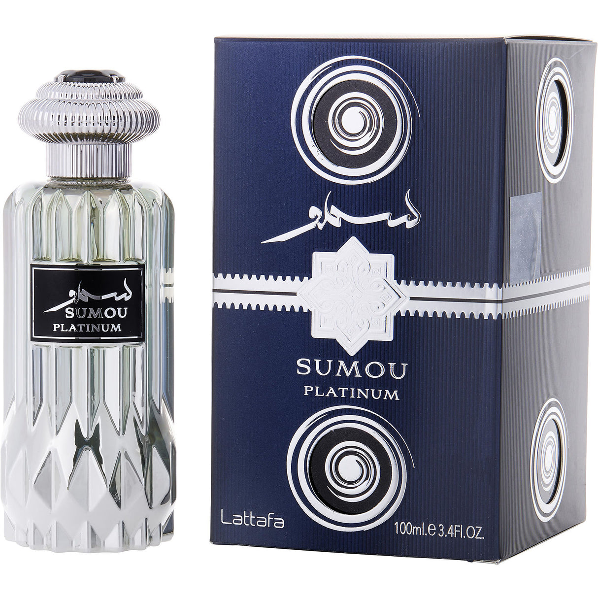 LATTAFA SUMOU PLATINUM by Lattafa - EAU DE PARFUM SPRAY 3.4 OZ - Unisex