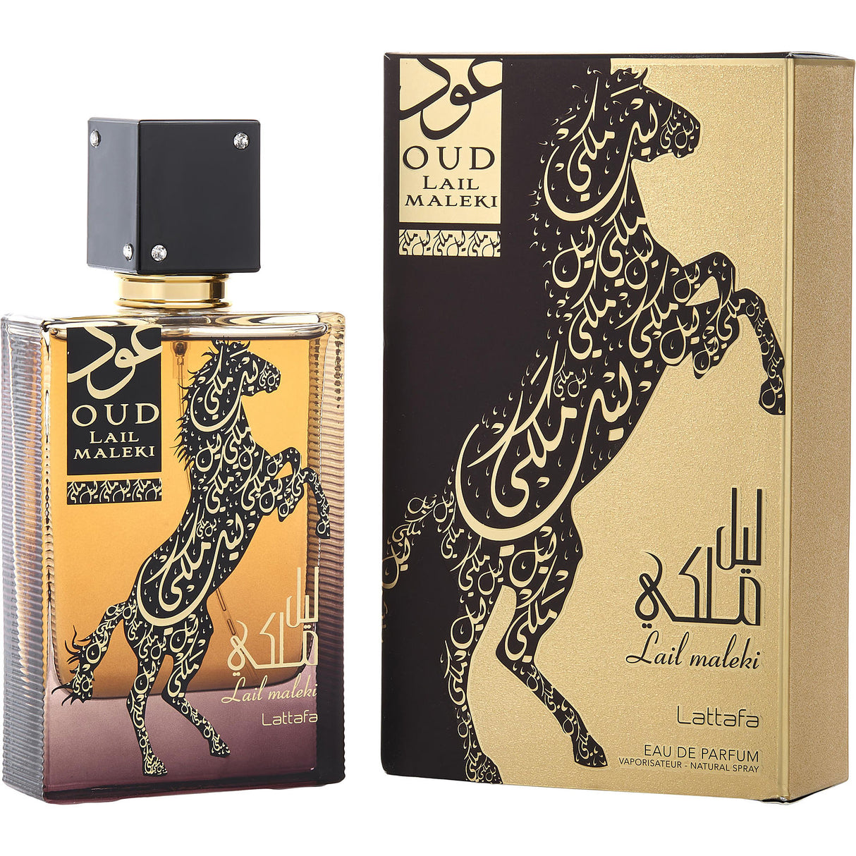 LATTAFA OUD LAIL MALEKI by Lattafa - EAU DE PARFUM SPRAY 3.4 OZ - Unisex