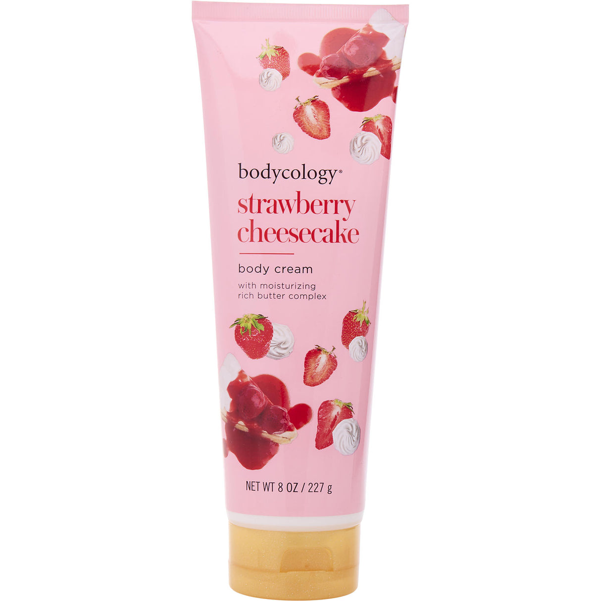 BODYCOLOGY STRAWBERRY CHEESECAKE by Bodycology - BODY CREAM 8 OZ - Women