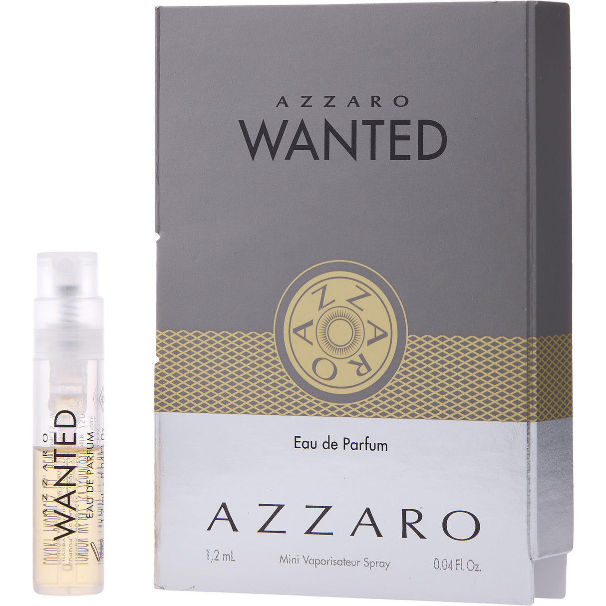 AZZARO WANTED by Azzaro - EAU DE PARFUM SPRAY VIAL ON CARD - Men