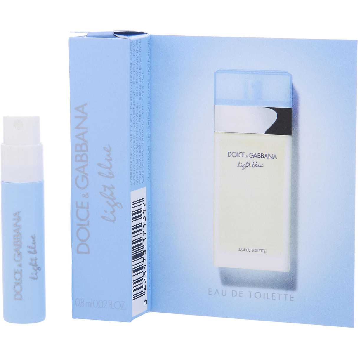 D & G LIGHT BLUE by Dolce & Gabbana - EDT 0.02 OZ VIAL (PACK OF 12) - Women