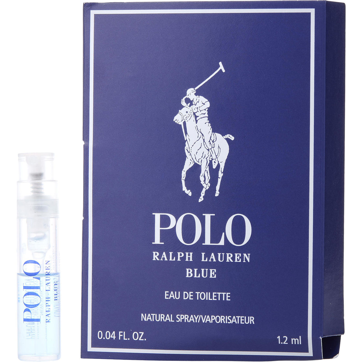 POLO BLUE by Ralph Lauren - EDT SPRAY VIAL ON CARD - Men