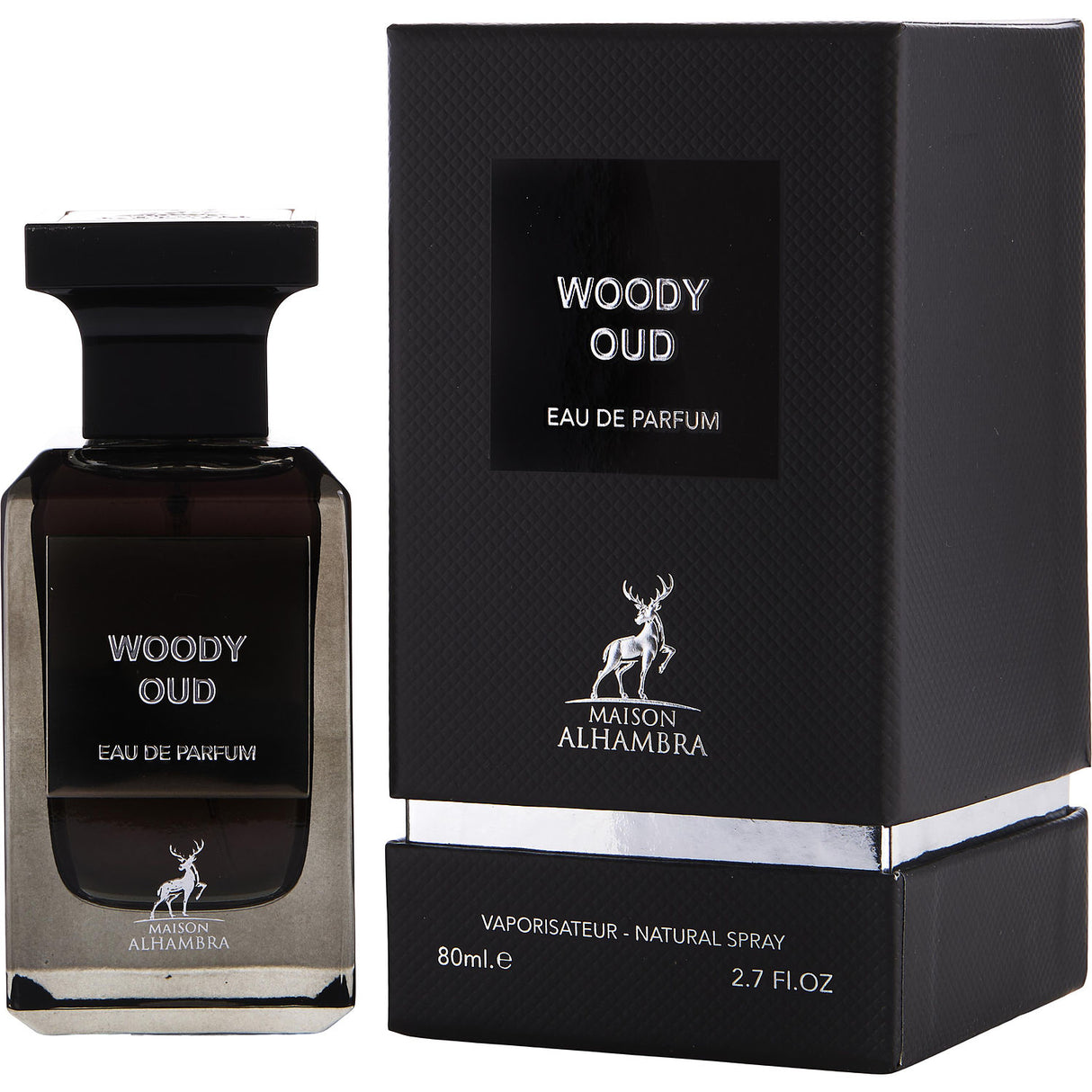 MAISON ALHAMBRA WOODY OUD by Maison Alhambra - EAU DE PARFUM SPRAY 2.7 OZ - Men