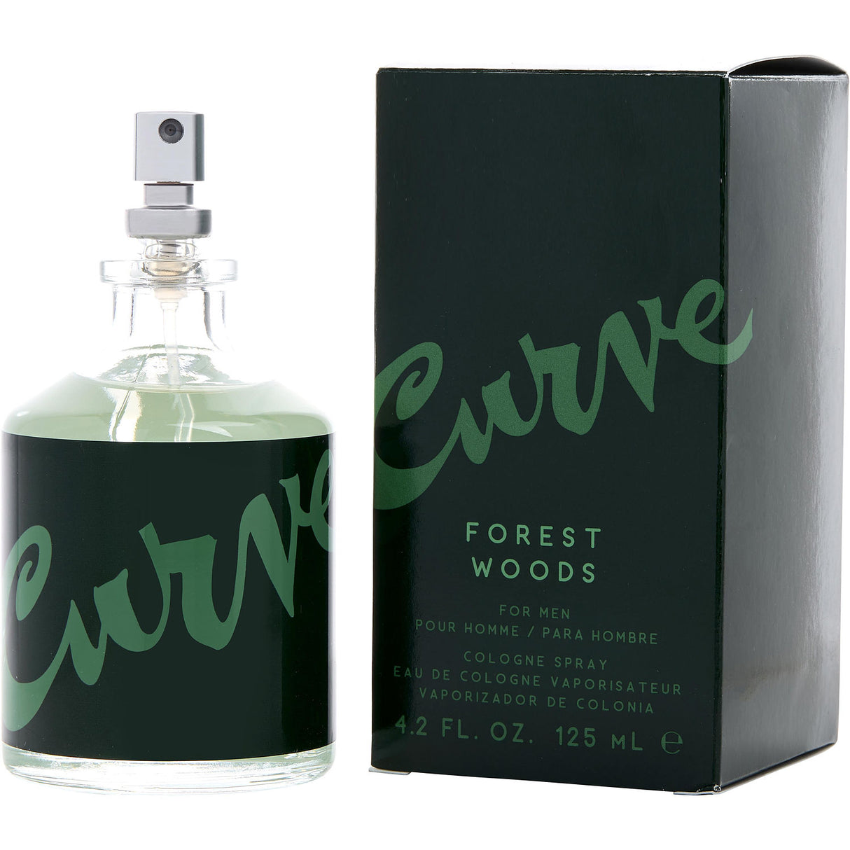 CURVE FOREST WOODS by Liz Claiborne - COLOGNE SPRAY 4.2 OZ - Men