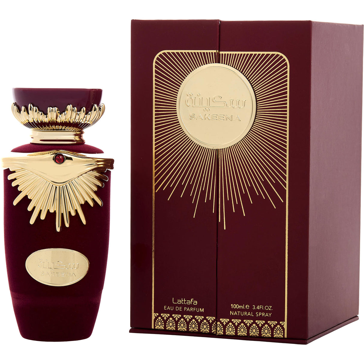 LATTAFA SAKEENA by Lattafa - EAU DE PARFUM SPRAY 3.4 OZ - Unisex