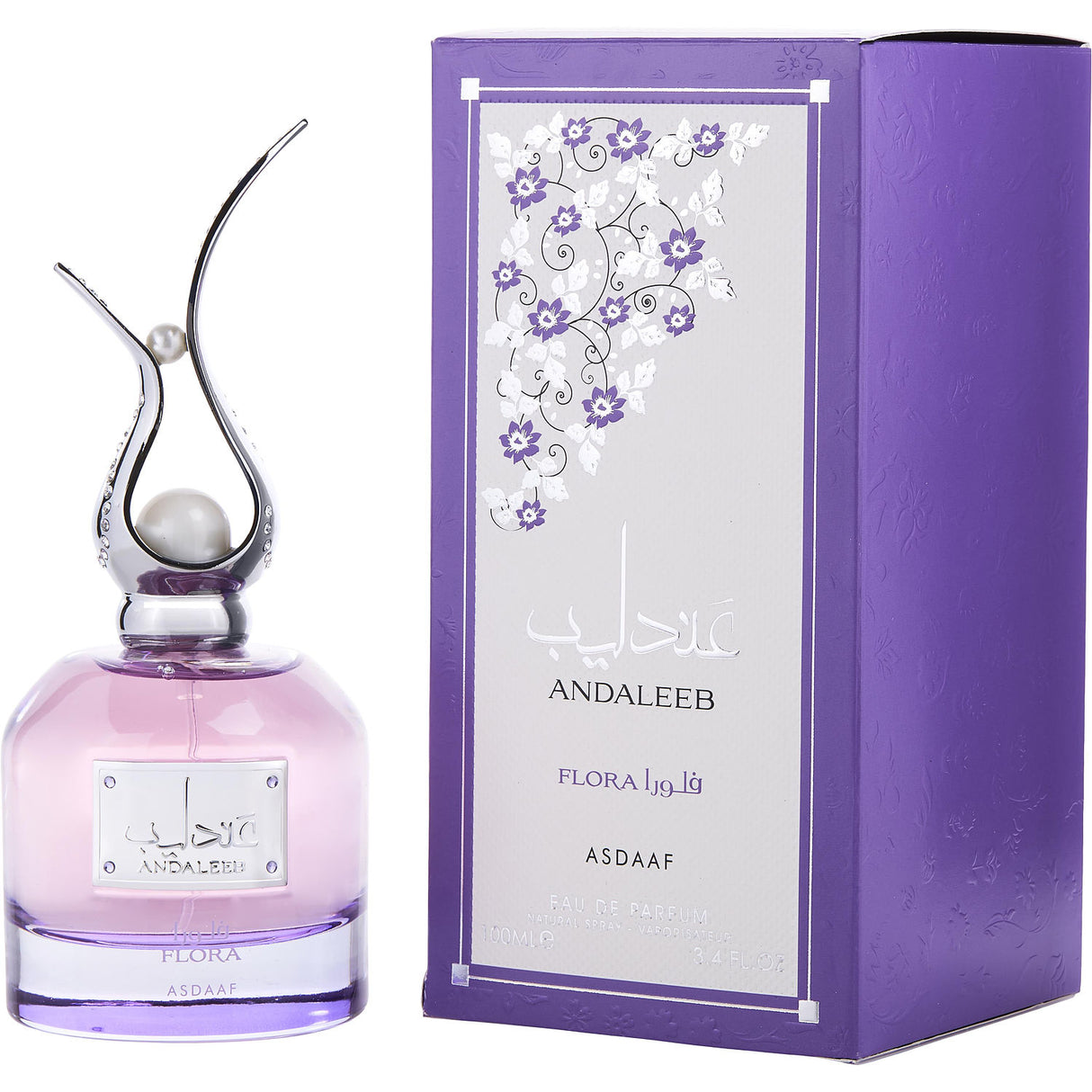 ASDAAF ANDALEEB FLORA by Lattafa - EAU DE PARFUM SPRAY 3.4 OZ - Women