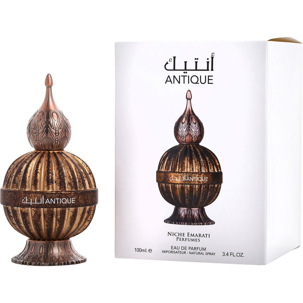 NICHE EMARATI ANTIQUE by Lattafa - EAU DE PARFUM SPRAY 3.4 OZ - Unisex