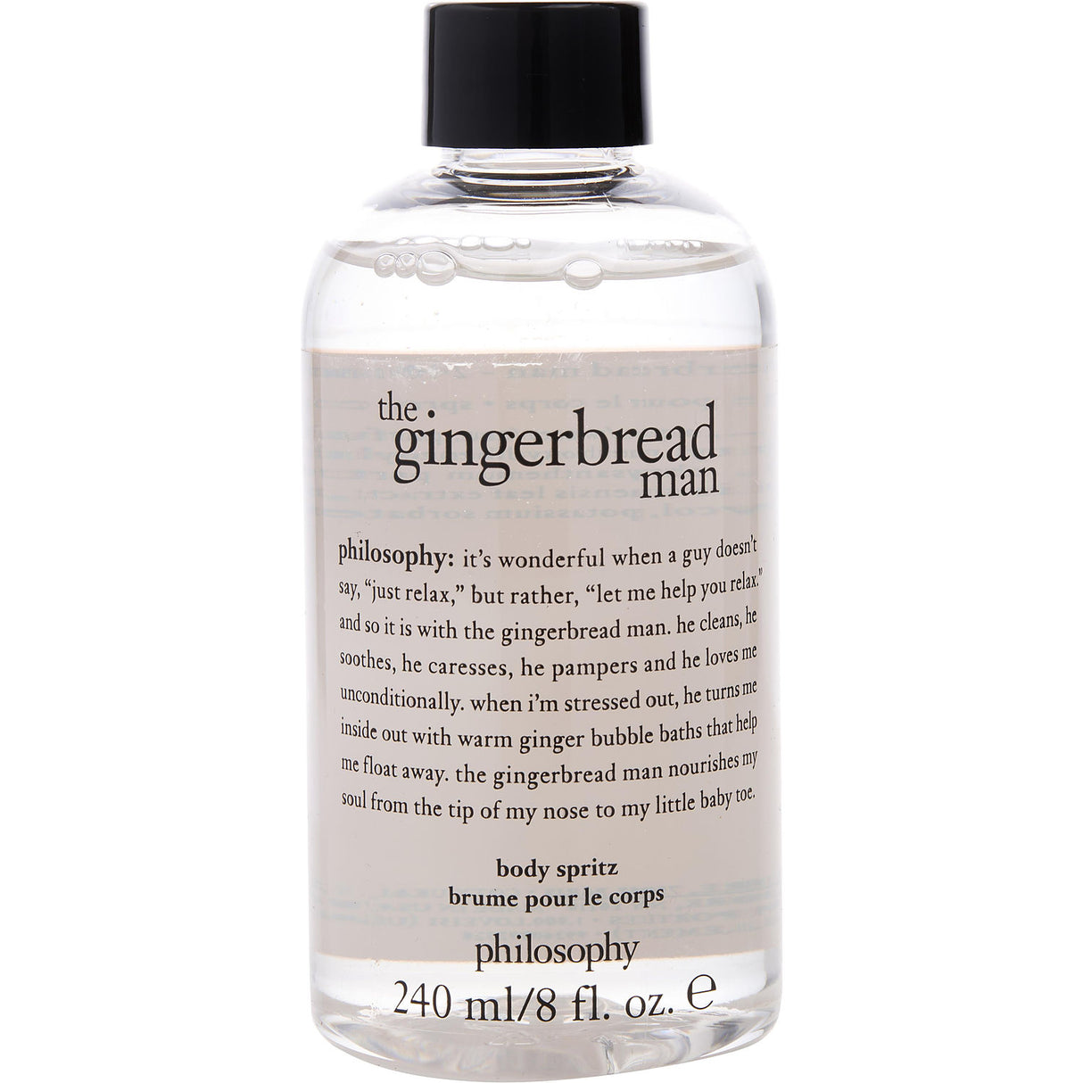 PHILOSOPHY THE GINGERBREAD MAN by Philosophy - BODY SPRITZ 8 OZ - Unisex