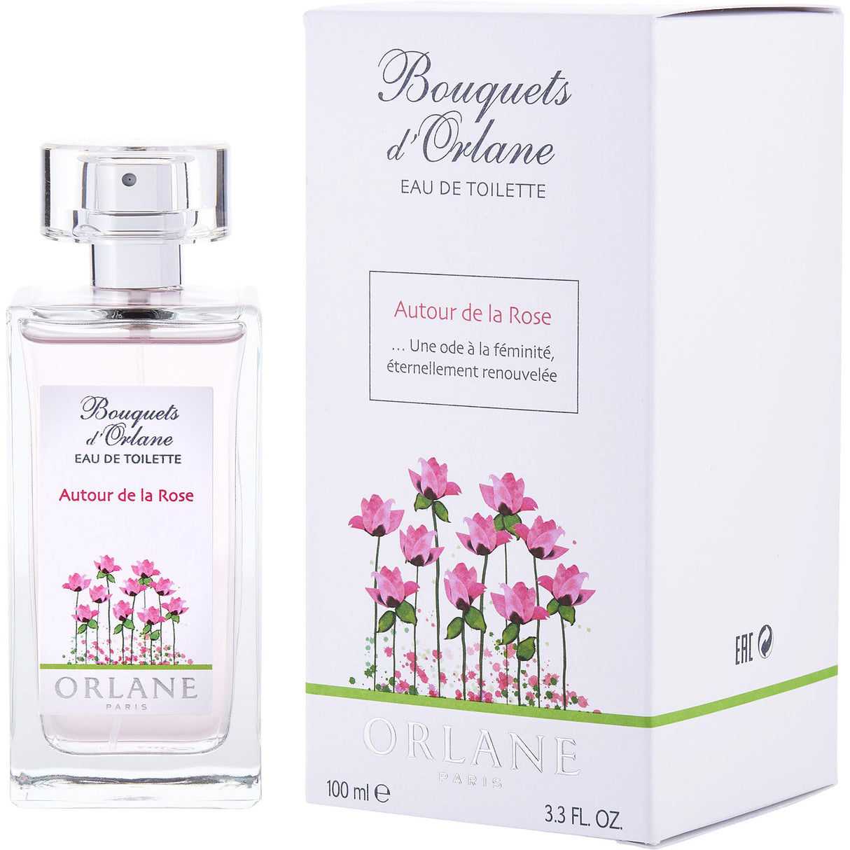 ORLANE AUTOUR DE LA ROSE by Orlane - EDT SPRAY 3.4 OZ - Women