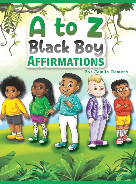 A to Z Black Boy Affirmations - Hardcover by Books by splitShops